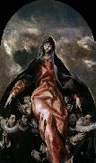 GRECO, El The Madonna of Charity china oil painting reproduction